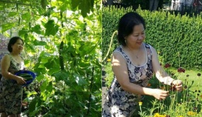 Ngưỡng mộ khu vườn “không thiếu thứ gì“ của mẹ Việt ở Đức từng không biết nhổ cỏ, xới đất