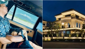 Sau ly hôn Lệ Quyên, chồng cũ đại gia U50 bận rộn chăm con, tặng bé biệt thự, siêu xe 30 tỷ