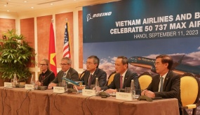 Vietnam Airlines ký thỏa thuận 10 tỷ USD mua 50 tàu bay Boeing