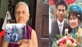 Mẹ 92 tuổi mong tìm gặp con trai, con dâu đi mỹ đã 24 năm ”Mạ nhớ bây”.
