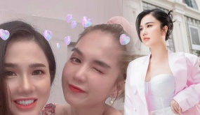 Chị ruột Ngọc Trinh đi lên từ khó nhọc, nhan sắc tuyệt hảo còn có phần nhỉnh hơn em gái