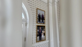 Ảnh chụp chung của ông Trump, ông Putin được treo ở Nhà Trắng