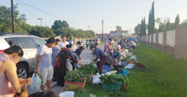 Chợ 'chồm hổm' mỗi sáng Chủ Nhật kiểu Việt Nam ở Houston Chợ 'chồm hổm' mỗi sáng Chủ Nhật kiểu Việt Nam ở Houston