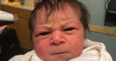 From an Angry-Faced Newborn to a Hilarious Toddler: The Transformation of a Year-Old Baby From an Angry-Faced Newborn to a Hilarious Toddler: The Transformation of a Year-Old Baby