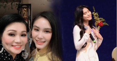 Con gái giai nhân cải lương ở Mỹ vẫn chăm diện áo dài chuẩn gái Việt, lúc “lột xác” quyến rũ khó nhận ra