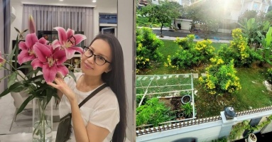Mê mẩn không gian biệt thự 20 tỷ ngập sắc xanh của Cẩm Ly Mê mẩn không gian biệt thự 20 tỷ ngập sắc xanh của Cẩm Ly