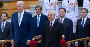 Toàn cảnh Lễ đón chính thức Tổng thống Mỹ Joe Biden tại Phủ Chủ tịch Toàn cảnh Lễ đón chính thức Tổng thống Mỹ Joe Biden tại Phủ Chủ tịch