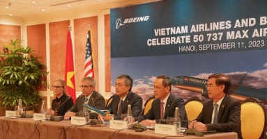 Vietnam Airlines ký thỏa thuận 10 tỷ USD mua 50 tàu bay Boeing Vietnam Airlines ký thỏa thuận 10 tỷ USD mua 50 tàu bay Boeing
