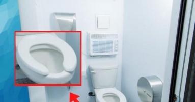 Lý do bệ bồn cầu ở nước ngoài thường có khoảng trống ở giữa