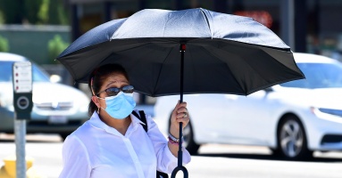 Trời nóng, gió mạnh làm tăng rủi ro cháy rừng khắp Nam California Trời nóng, gió mạnh làm tăng rủi ro cháy rừng khắp Nam California