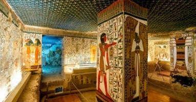 Bên trong lăng mộ Pharaoh xa hoa bậc nhất Ai Cập cổ đại Bên trong lăng mộ Pharaoh xa hoa bậc nhất Ai Cập cổ đại