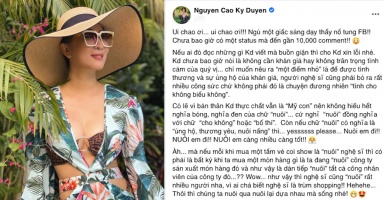 MC Nguyễn Cao Kỳ Duyên gây tranh cãi vì phát ngôn vụ 'khán giả nuôi nghệ sĩ' MC Nguyễn Cao Kỳ Duyên gây tranh cãi vì phát ngôn vụ 'khán giả nuôi nghệ sĩ'