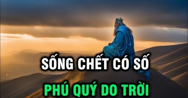 Phật dạy: 'Sống chết có số, phú quý do trời', vế sau ai biết được sống mới an yên Phật dạy: 'Sống chết có số, phú quý do trời', vế sau ai biết được sống mới an yên