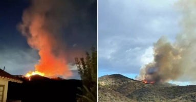 Đám cháy rừng lớn nhất Los Angeles có thể bùng phát do pháo hoa Đám cháy rừng lớn nhất Los Angeles có thể bùng phát do pháo hoa