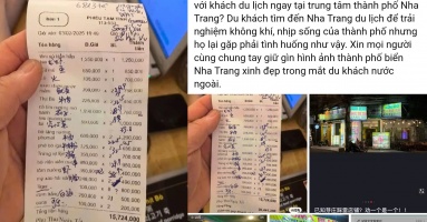 Sốc với hóa đơn nhà hàng ở Nha Trang: Cơm trắng giá 250.000 đồng/phần Sốc với hóa đơn nhà hàng ở Nha Trang: Cơm trắng giá 250.000 đồng/phần