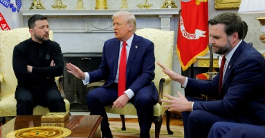 Giây phút Tổng thống Zelensky đấu khẩu với ông Trump: Kể từ giây phút này xem như Ukraina đã thua toàn tập Giây phút Tổng thống Zelensky đấu khẩu với ông Trump: Kể từ giây phút này xem như Ukraina đã thua toàn tập