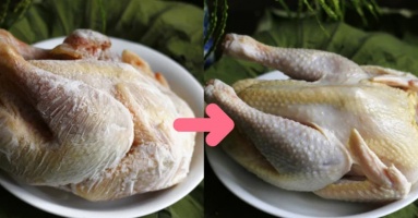 Mẹo rã đông thịt gà nhanh nhất, luộc lên thịt vẫn tươi ngon, chắc thịt 