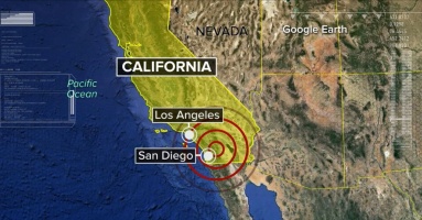 Động đất mạnh 5,2 độ richter làm rung chuyển khu vực San Diego, California Động đất mạnh 5,2 độ richter làm rung chuyển khu vực San Diego, California