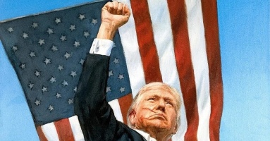 Họa sĩ Nga kể chuyện vẽ chân dung Tổng thống Donald Trump
