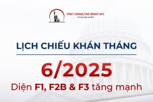 LỊCH CHIẾU KHÁN THÁNG 06.2025: Diện F1, F2B, F3 tăng mạnh LỊCH CHIẾU KHÁN THÁNG 06.2025: Diện F1, F2B, F3 tăng mạnh